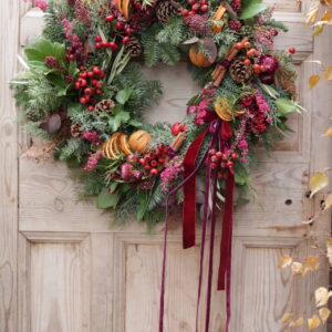 Bold and Beautiful Christmas Wreath